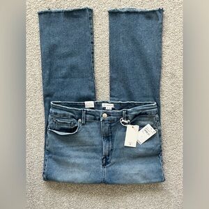 NWT Good American Good Legs Straight Size 12/31